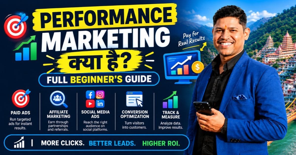 Performance Marketing Kya Hai? Full Beginner's Guide